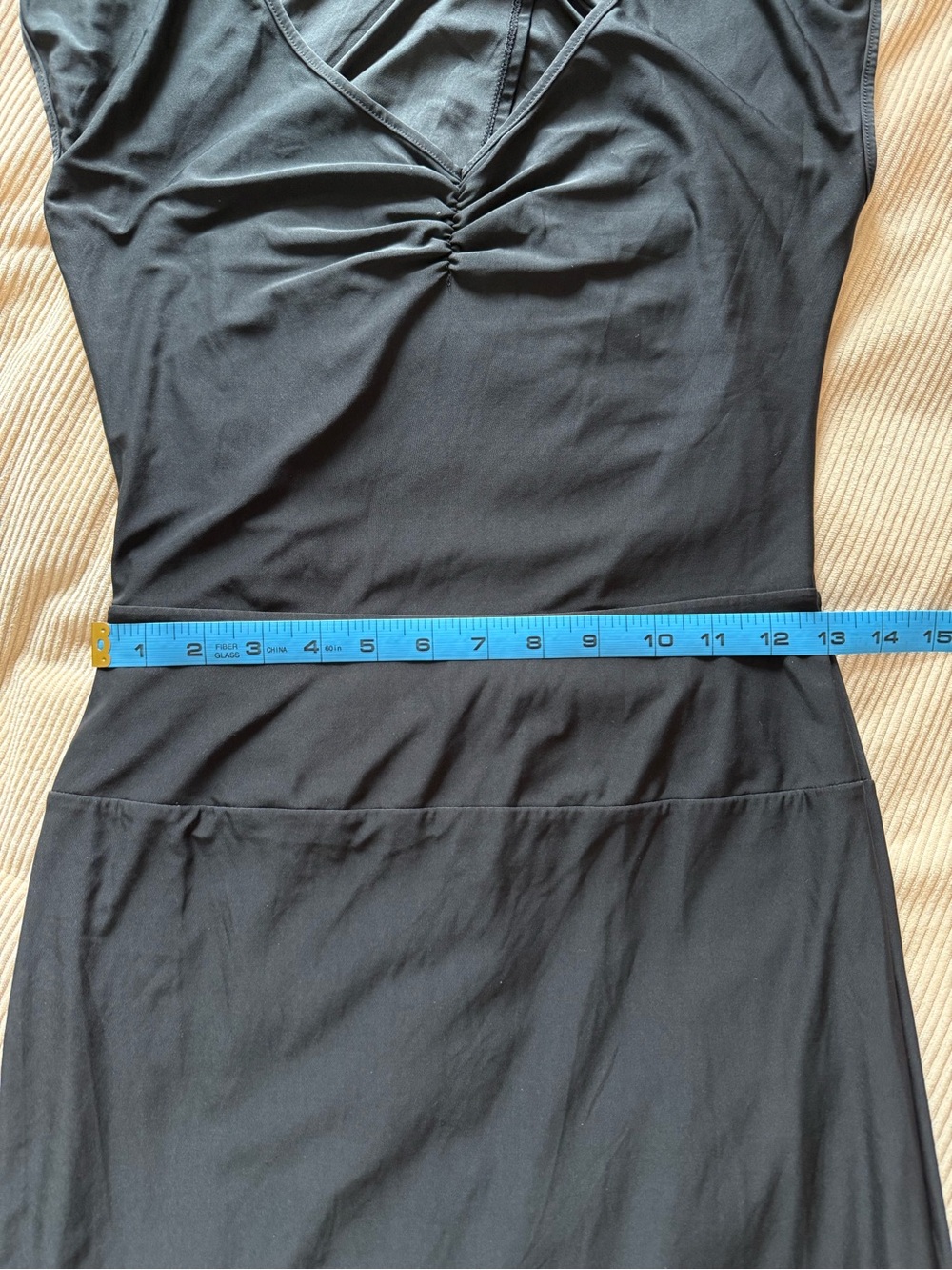 Express Black V-Neck Cutout Back Dress Small - Picture 11 of 13
